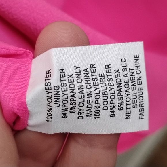 *NWT* Trina Turk Luxe Bright Pink Sleeveless High Neck Statement Midi Dress - Picture 11 of 16